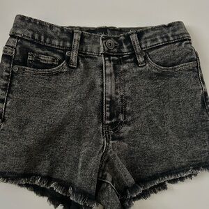 Kendall & Kylie Charcoal Jean Shorts